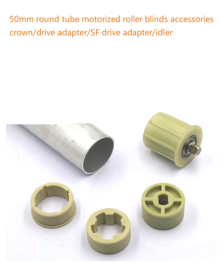 crown drive adapter idler roller blinds tubular motor accessories