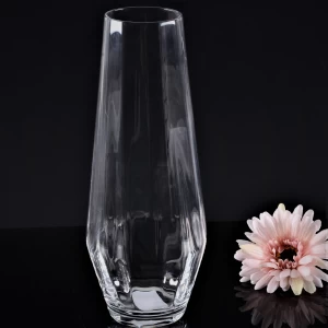 Crystal glass vase family