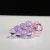 Import Crystal objects fruit glass crafts purple grape favor luxury design for home decoration from China