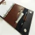 Import Custom A5  genuine leather Portfolio with  magnet from China