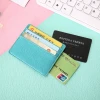 Custom Anti RFID Blocking Carteras Mens Leather Credit Card Holder Wallet Cardholder Pu Leather