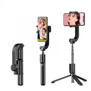 Custom convenient and fast smart bluetooth connection one-key shooting remote control wireless selfie stick tripod