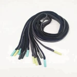custom design silicone no tie lazy flexible shoelace for promotion