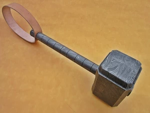 Custom Handmade Damascus Steel hammer