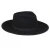 custom handmade vintage elegant women&#39;s Australian 100% wool  hard flat wide brim felt fedora hats