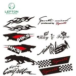 Custom logo Die Cut Vinyl Bumper Car Sticker