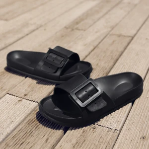 Custom logo eva durable female slides summer beach walk slippers for women