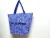 Custom logo printing fashion clear PVC tote shopping bag beach pouch promotional shopping bag