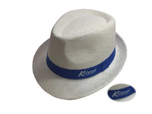 Custom logo wholesale straw hats,high quality hemp panama straw hat