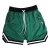 Import custom personal  logo  mesh polyester dty it basketball shorts with with two zipper pockets from China