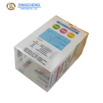 Custom printed High Quality pvc Clear Plastic Packaging box