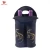 Import Custom Printing Animal Pattern Neoprene Black Double Wines Cooler Bag from China