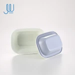 Custom Rectangular Bakeware Set Porcelain Baking Dishes Ceramic Baking Pan Lasagna Pans for Kitchen