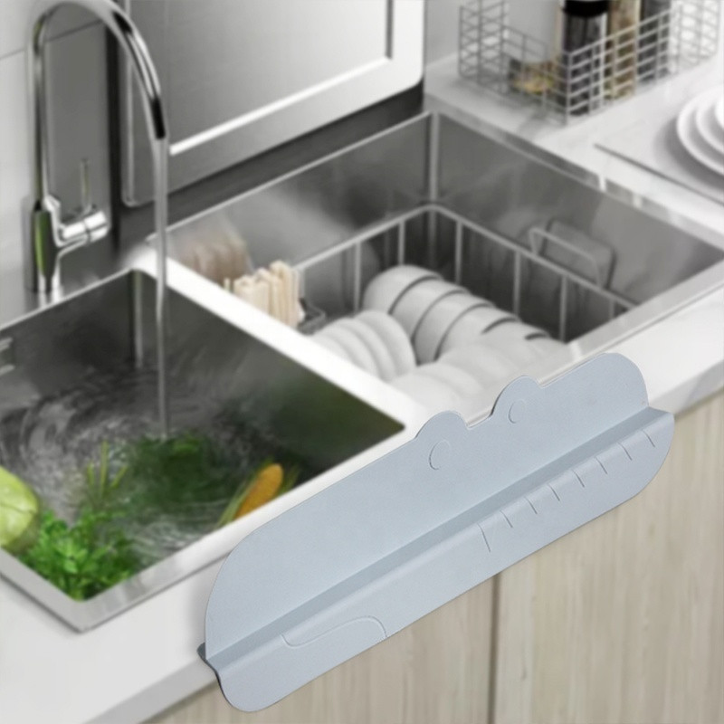 Buy Custom Silicone Kitchen Sink Water Splash Guard Baffle Board With ...