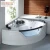 Import Custom size 1.4 meter sector shaped two people low price bathtub from China