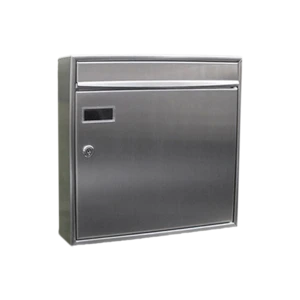 Custom Waterproof Durable Wall Mounted Mailbox Stainless Steel Galvanized Sheet Outdoor Parcel Wall Mounted Design Mail box