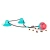 Import customised safe solid molar pull ball chew dog toy with suction cup rope from China