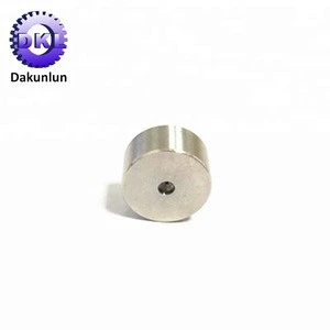 Customized CNC Turning Drilling Solid Stainless Steel Wheel Bushings With Hole