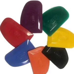 Customized Different Shape Size rubber Putty Knife Car Care Accessories Putty Spatula