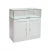 Import Customized free standing glass tower showcase display cabinet, glass cabinets display showcase from China
