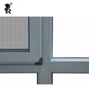 Customized Hurricane Proof Heat Insulation Thermal Break Casement Windows Soundproof Waterproof With Blind Mosquito Net