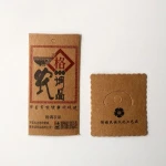 Customized jewelry packaging and display kraft card with printing