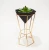 Import customized Large size cement cone-shaped flowerpot with metal base from China