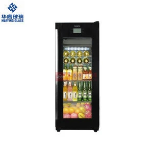 Customized size freezer glass door for supermarket refrigerator /mini freezer glass door