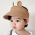Import Cute Kids Summer Sun Visor Cap Bucket Beach Hat Sunshade Straw Hat with Ear from China
