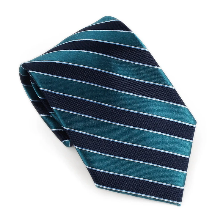 Dacheng Wholesale Necktie Gift Box Mens Woven Cravate Cufflink Neck Ties Set