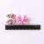Import DAICY cheap fashion handmade kids cute pink ribbon BB clip hair bows from China