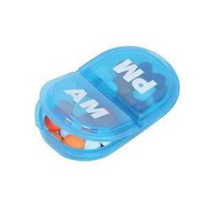Daily Pill storage cases,Pill container Am/PM Compartment,pills bottle