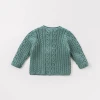 DB8711-1 dave bella autumn infant baby girls fashion 100% cotton cardigan kids toddler coat cute children knitted sweater