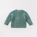 DB8711-1 dave bella autumn infant baby girls fashion 100% cotton cardigan kids toddler coat cute children knitted sweater