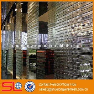 Decorative metal mesh,architectural wire mesh,wall decor belt