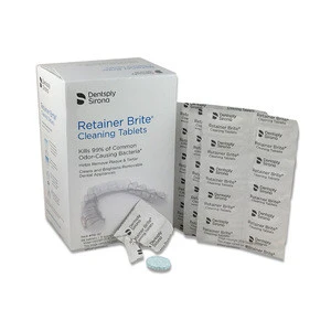 Dentsply Retainer Brite 96 Tablets 3 Months Supply Teeth Oral care cleaning tablets Retainer Brite