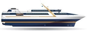 Design 3025 Car passenger ferry