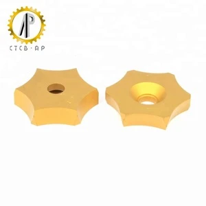DET Type 6 sided Scarfing Inserts for external removal of Steel Pipes