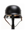 DFSD12  BLACK WWII WW2 German Elite Wh Army M35 M1935 Steel Helmet Stahlhelm Army military security bullet proof