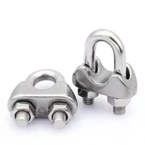 DIN741 steel wire rope clamp (cable clamp) quality is guaranteed