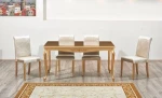 Dining room Set / Natural Oak / Hand Painting / High Quality