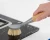 Import Dish Brush with Bamboo Handle Built-in Scraper, Scrub Brush for Pans, Pots, Kitchen Sink Cleaning from China