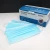 Import Disposable Face Mask// Earloop Dust Non Woven 3 Ply Disposable Face Mask in Blue Colour from China