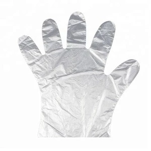 Disposable Transparent HDPE PE Plastic Gloves