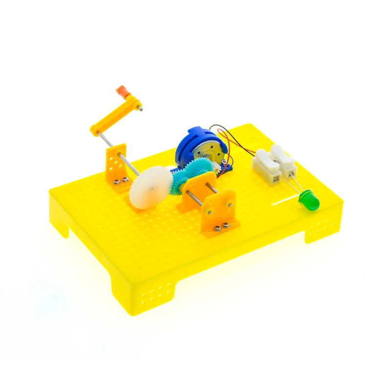 DIY kits physical knowledge science experiment Manual power generation yiwu toys for kids