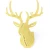 Import DIY Wooden Animal Deer Head Wall Hanging Creative Wood Home Wall Decor MDF Crafts Art 3D Wall Decoration from China