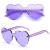 Import DLC9027 Plastic Heart Shaped Sunglasses Rimless Promotion Glasses from China