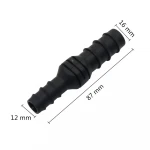 DN20 to DN16 Reducing Straight Connector Greenhouse Garden Irrigation Hose Connector Pipe Fittings