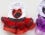 Import dog accessories Spring Summer Pet Cotton Breathable Clothes, Love Heart Bowknot Bubble Dress For Small Dogs, Purple/Red from China