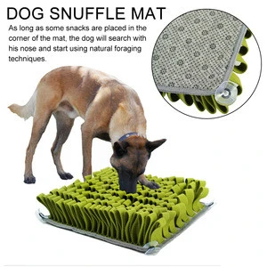 Dog Snuffle Mat Pet Puzzle Toy Training Pad Slow Feeding Mat for Dog Release Stress